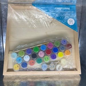 NIB Country Living “ the simple country pleasures paint by number kit